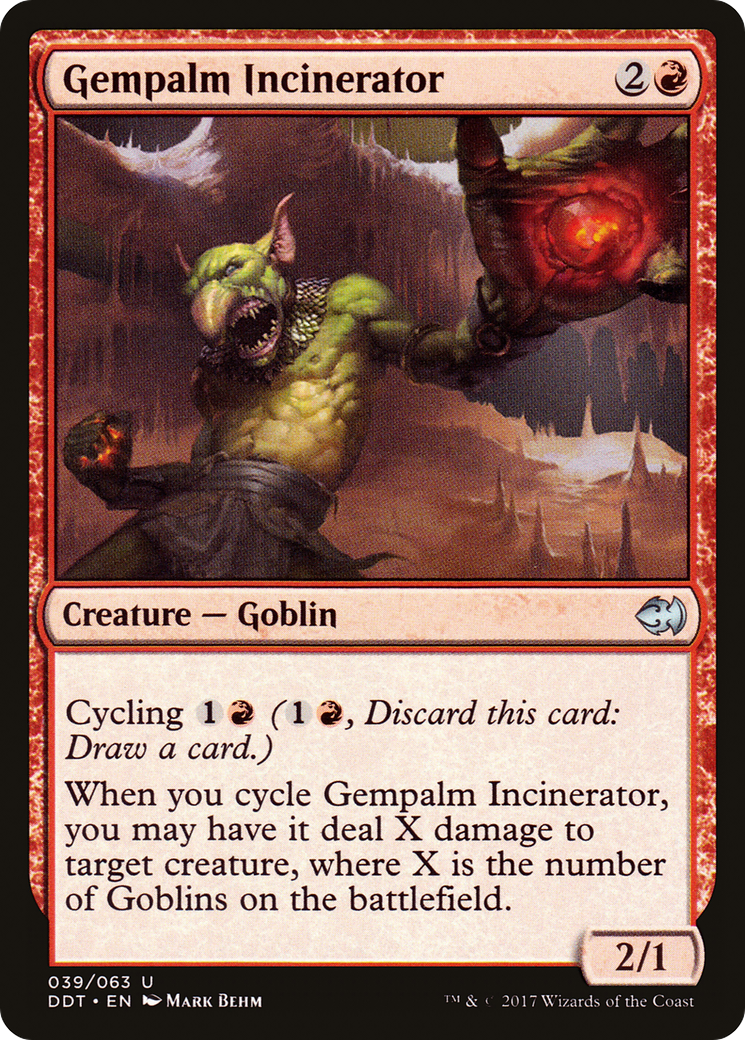 Image of Gempalm Incinerator (DDT-039) - Duel Decks: Merfolk vs. Goblins