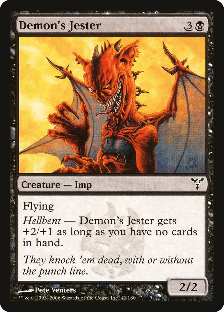 Image of Demon's Jester (DIS-042) - Dissension Foil