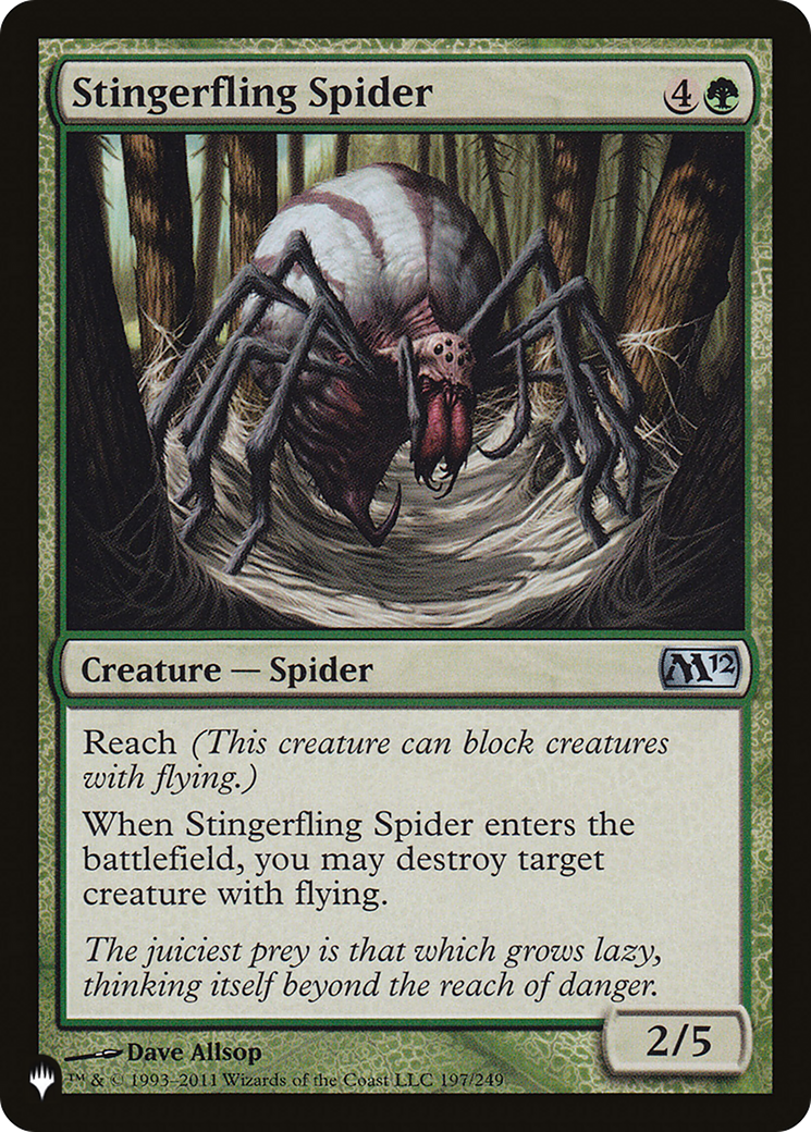 Image of Stingerfling Spider (LIST-M12-197) - The List