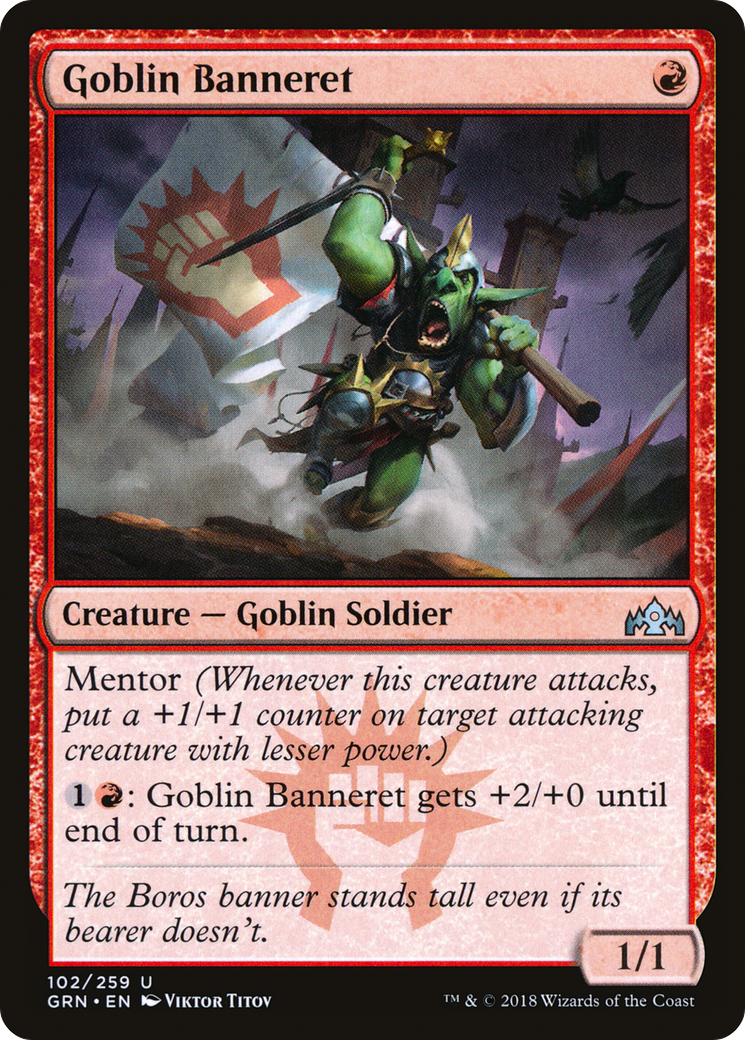 Image of Goblin Banneret (GRN-102) - Guilds of Ravnica