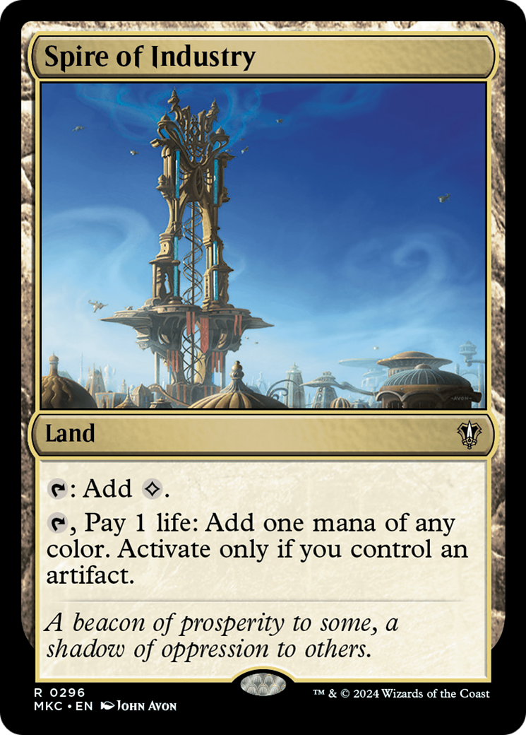 Image of Spire of Industry (MKC-296) - Murders at Karlov Manor Commander