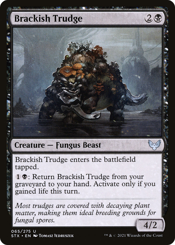 Image of Brackish Trudge (STX-065) - Strixhaven: School of Mages Foil