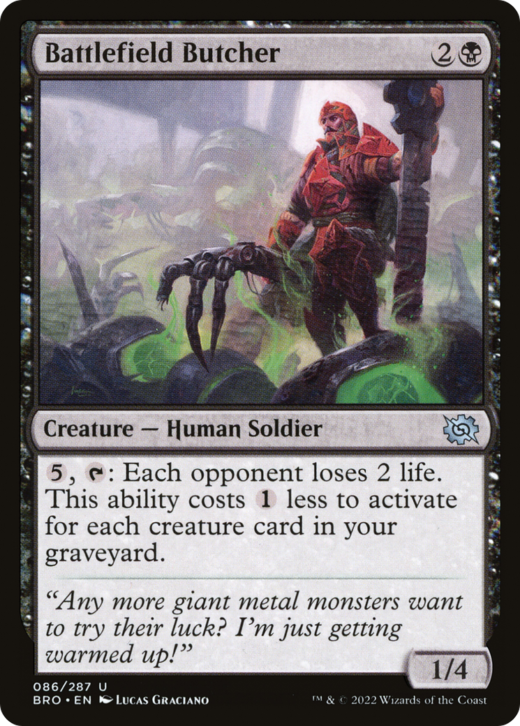 Image of Battlefield Butcher (BRO-086) - The Brothers' War