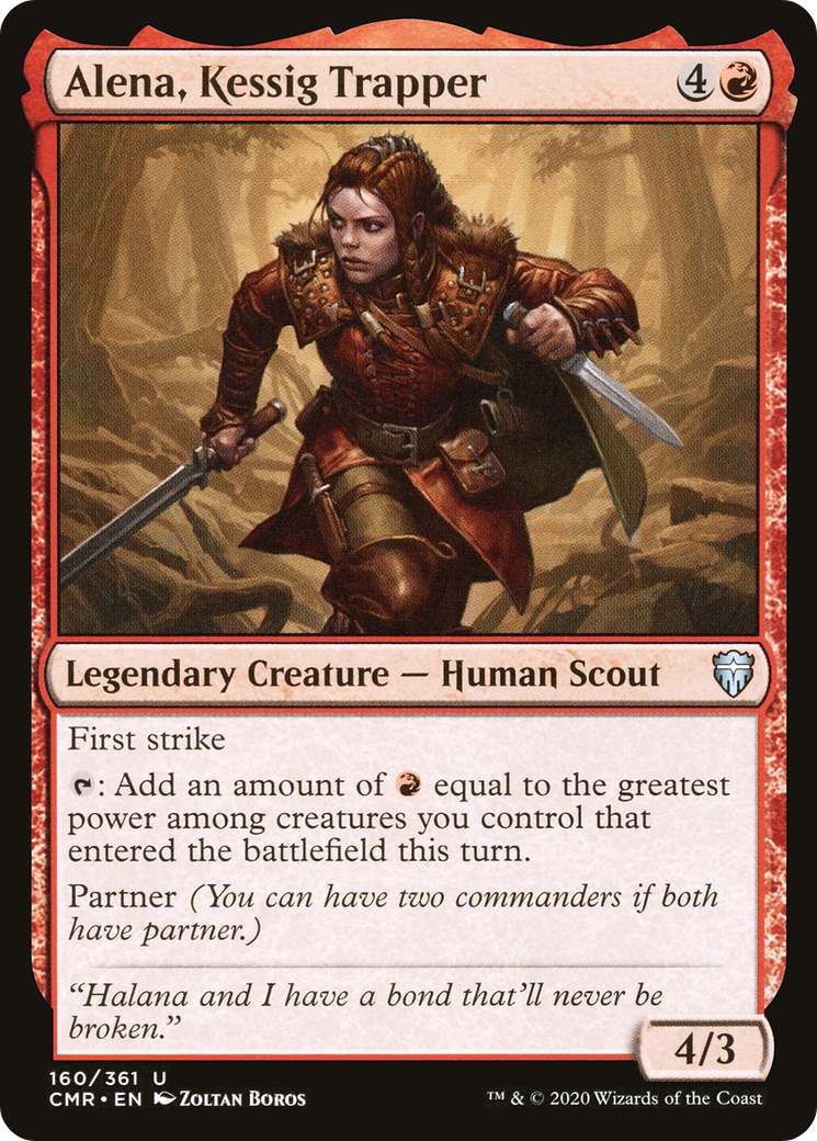 Image of Alena, Kessig Trapper (CMR-160) - Commander Legends