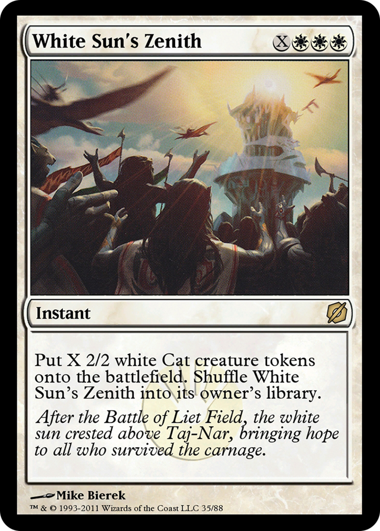Image of White Sun's Zenith (TD2-035) - Duel Decks: Mirrodin Pure vs. New Phyrexia