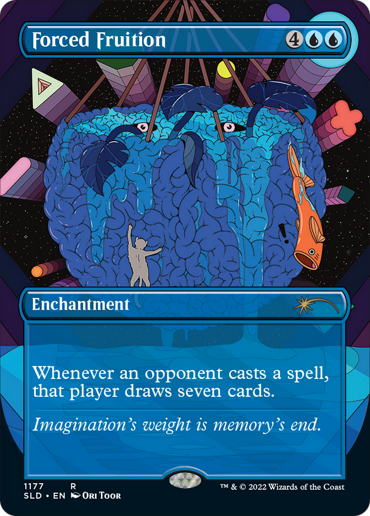 Image of Forced Fruition (SLD-1177) - Secret Lair Drop (Borderless) Foil