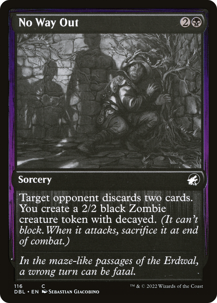 Image of No Way Out (DBL-116) - Innistrad: Double Feature Foil