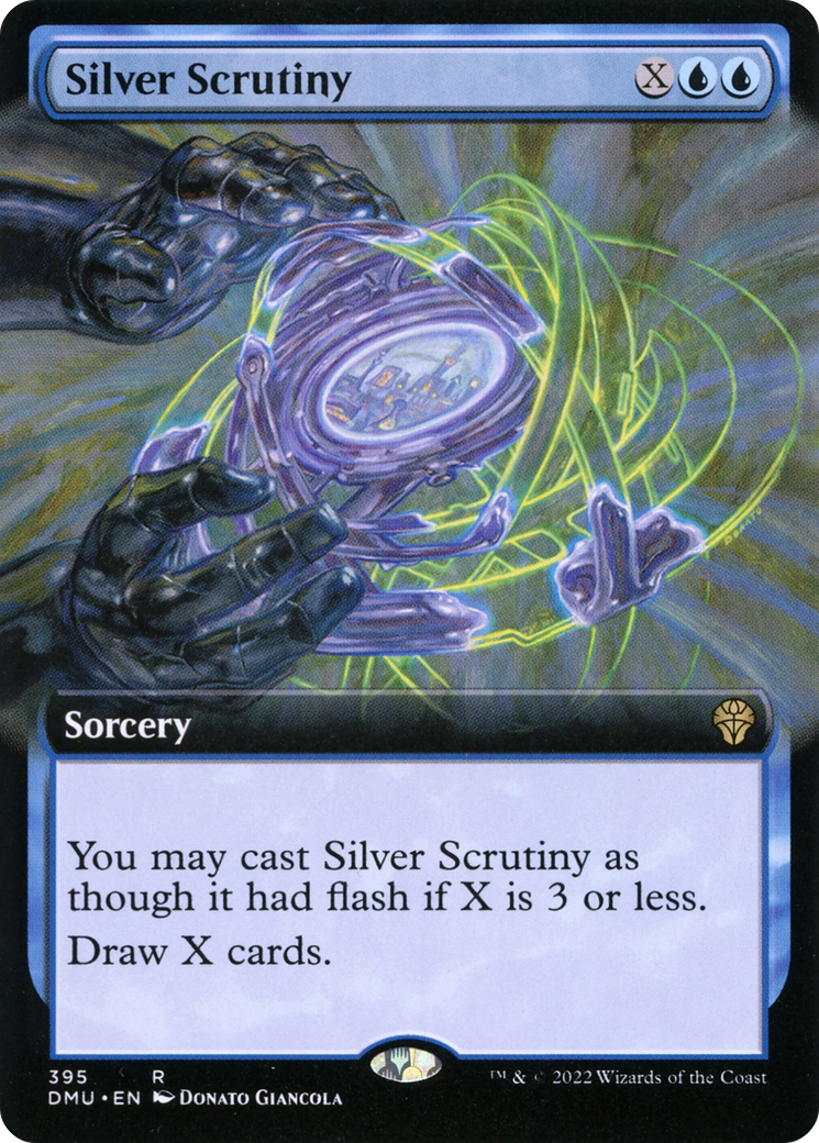 Image of Silver Scrutiny (Extended Art) (DMU-395) - Dominaria United: (Extended Art)