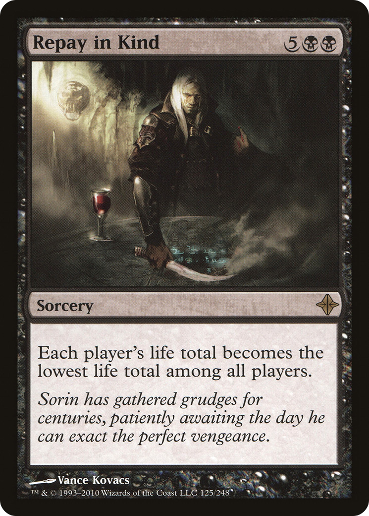 Image of Repay in Kind (ROE-125) - Rise of the Eldrazi Foil
