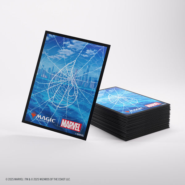 Image of Card Sleeves: MTG Premium Art- Marvel's Spider-Man- Spider-Man Island