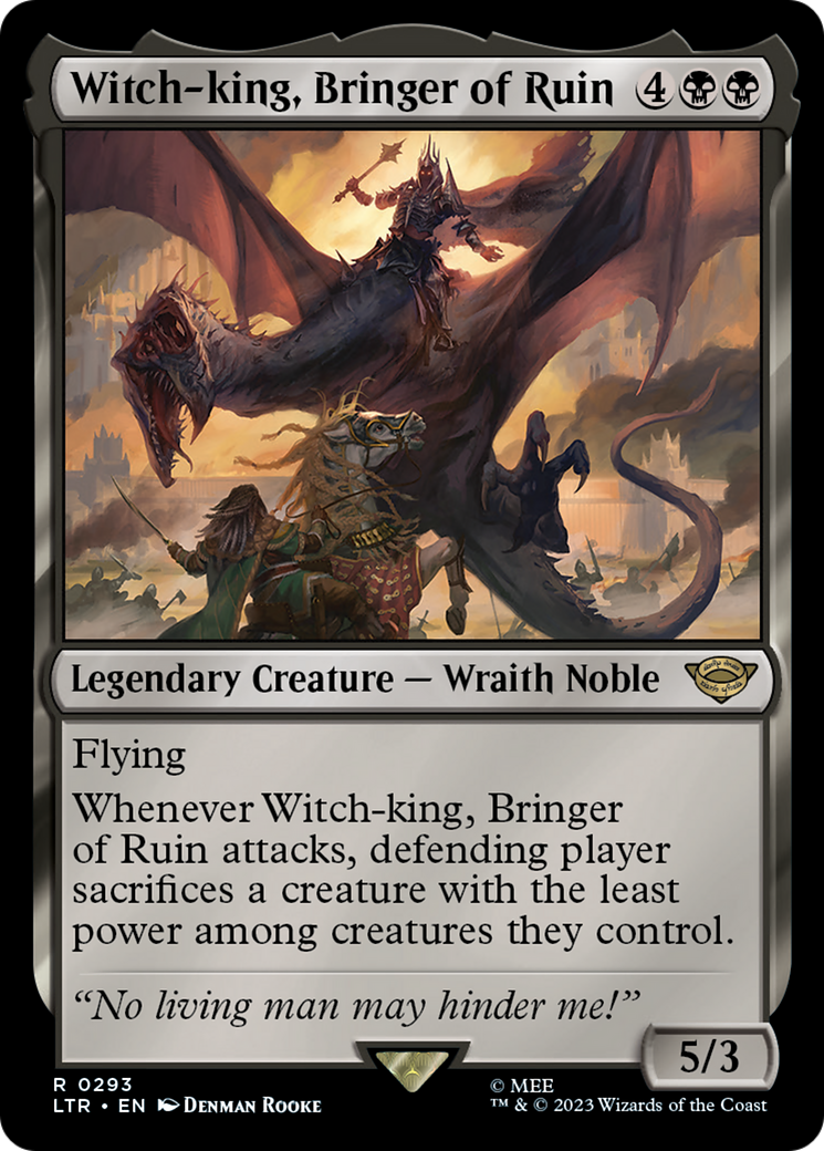 Image of Witch-king, Bringer of Ruin (LTR-293) - The Lord of the Rings: Tales of Middle-earth