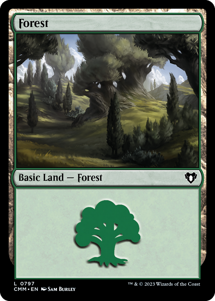 Image of Forest (0797) (CMM-797) - Commander Masters