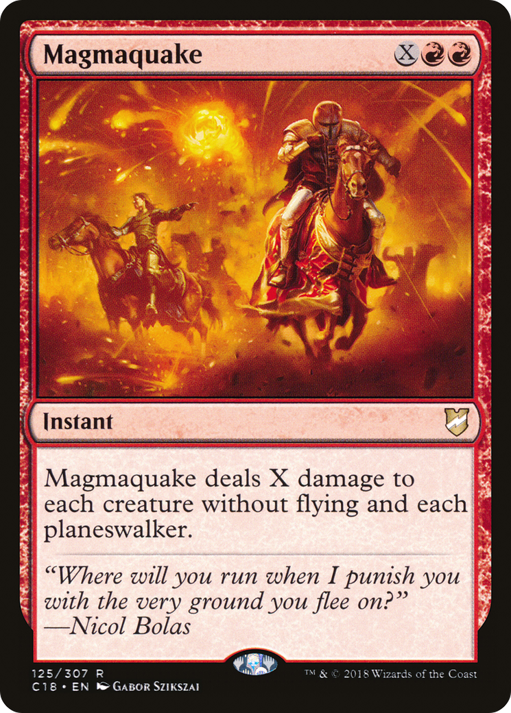 Image of Magmaquake (C18-125) - Commander 2018