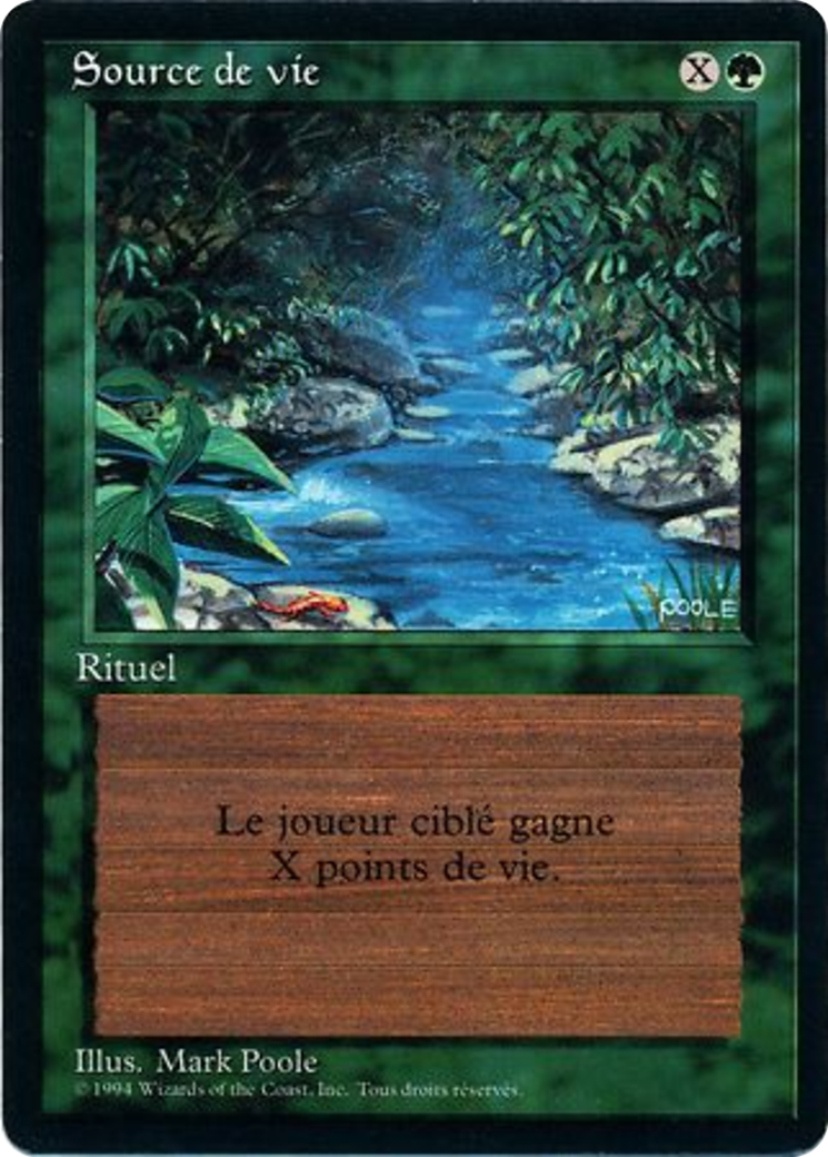 Image of Stream of Life (FBB-) - Foreign Black Border