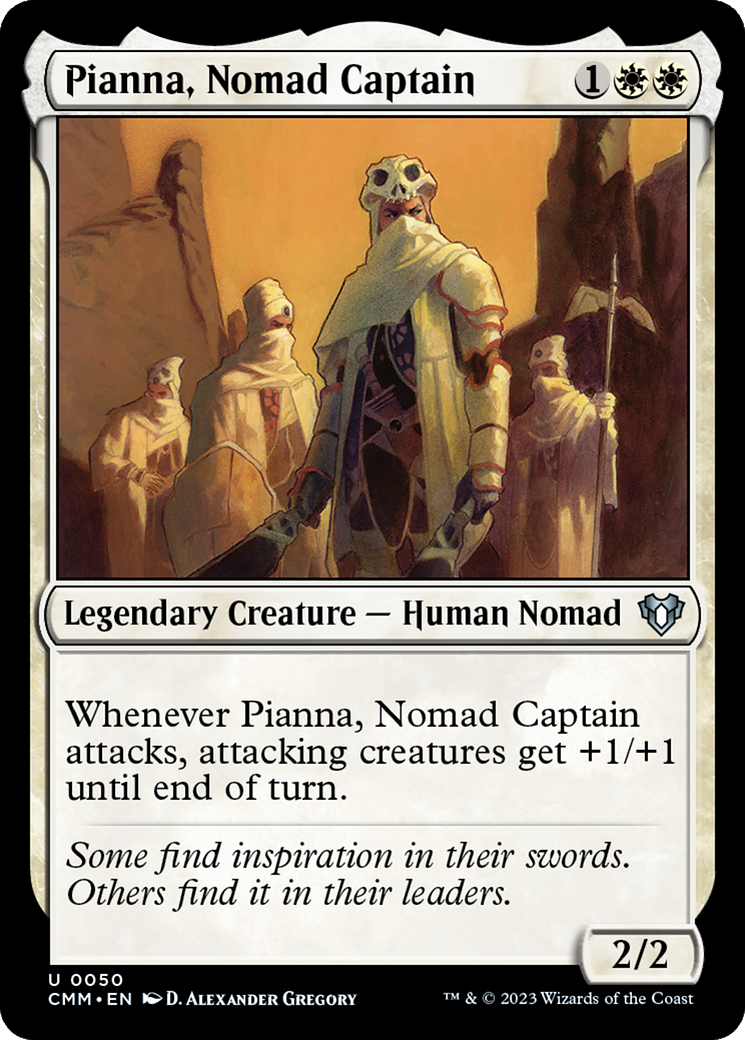 Image of Pianna, Nomad Captain (CMM-050) - Commander Masters