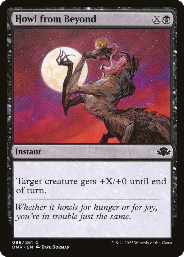 Image of Howl from Beyond (DMR-088) - Dominaria Remastered