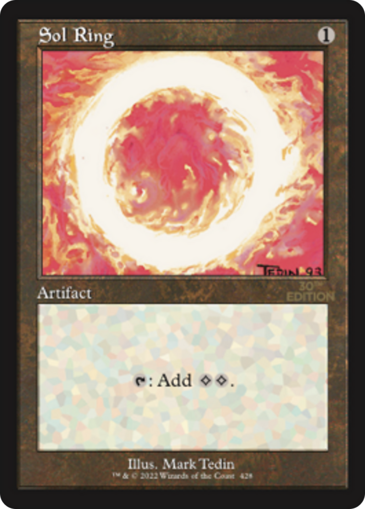 Image of Sol Ring (428) (Retro Frame) (30A-428) - 30th Anniversary Edition