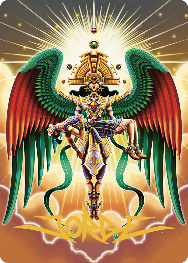 Image of Resplendent Angel // Resplendent Angel (ALCI-059) - The Lost Caverns of Ixalan Art Series (Borderless) Foil