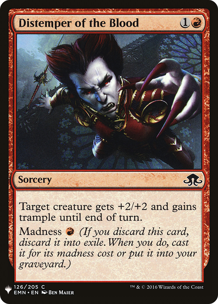 Image of Distemper of the Blood (LIST-126) - The List
