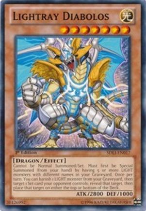 Image of Lightray Diabolos (SDLI-EN017) - Structure Deck: Realm of Light 1st Edition