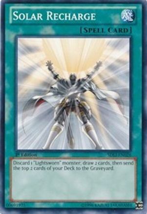 Image of Solar Recharge (SDLI-EN026) - Structure Deck: Realm of Light 1st Edition