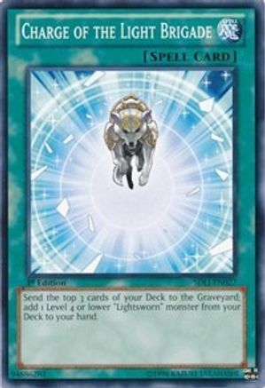 Image of Charge of the Light Brigade (SDLI-EN027) - Structure Deck: Realm of Light 1st Edition