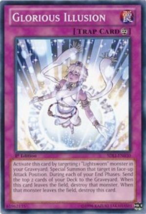 Image of Glorious Illusion (SDLI-EN030) - Structure Deck: Realm of Light 1st Edition