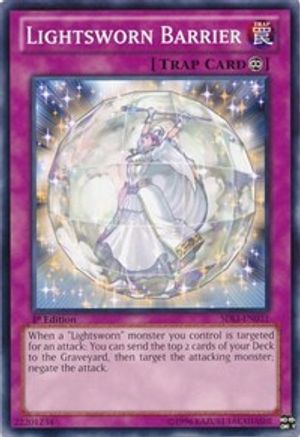 Image of Lightsworn Barrier (SDLI-EN031) - Structure Deck: Realm of Light 1st Edition