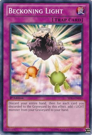 Image of Beckoning Light (SDLI-EN033) - Structure Deck: Realm of Light 1st Edition