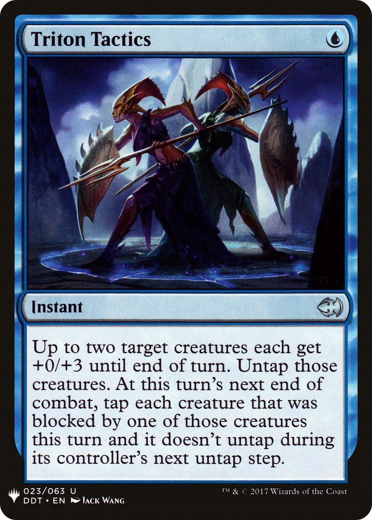Image of Triton Tactics (LIST-DDT-23) - The List
