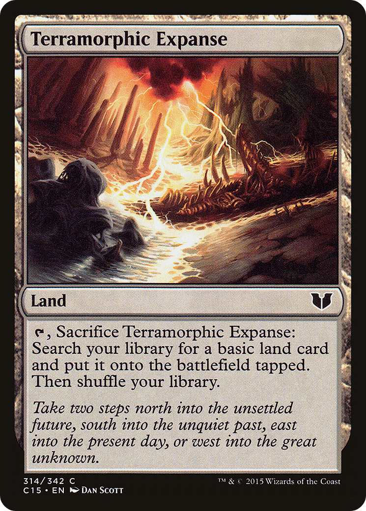 Image of Terramorphic Expanse (C15-314) - Commander 2015