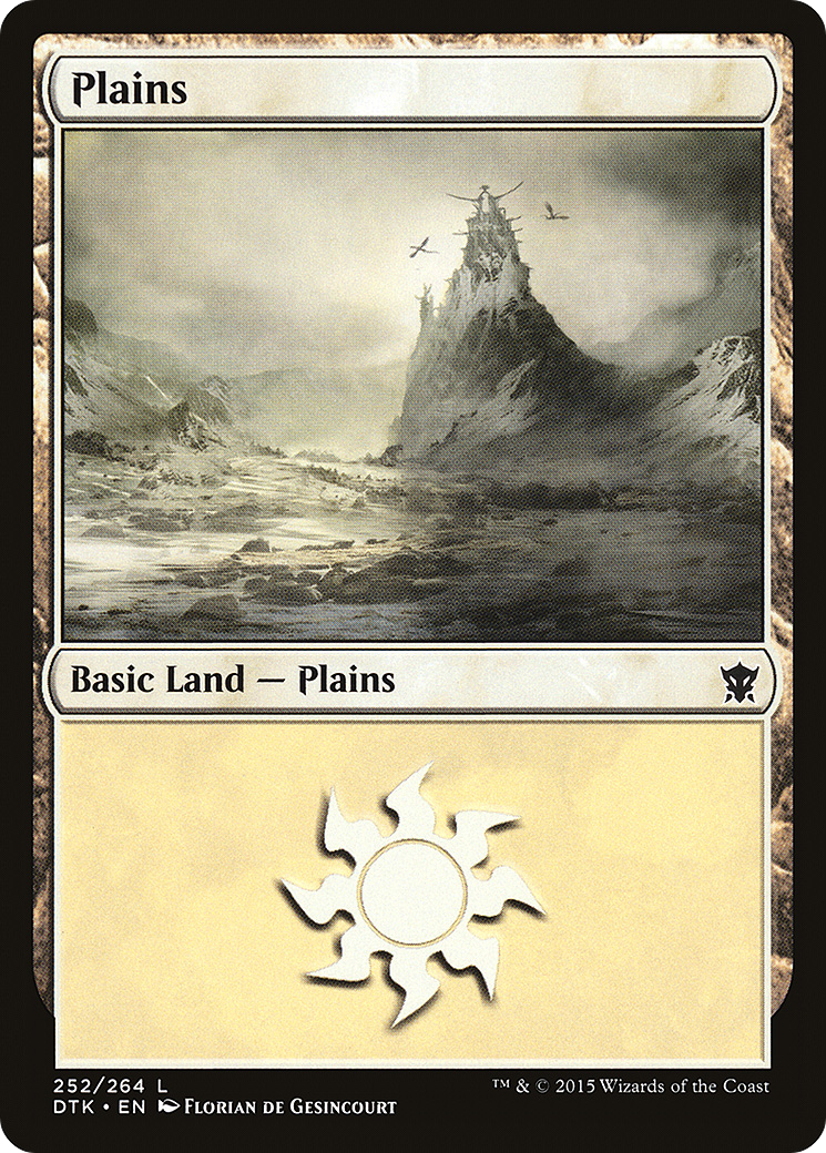 Image of Plains (252) (DTK-252) - Dragons of Tarkir