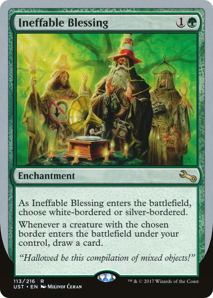 Image of Ineffable Blessing (C) (UST-113C) - Unstable Foil