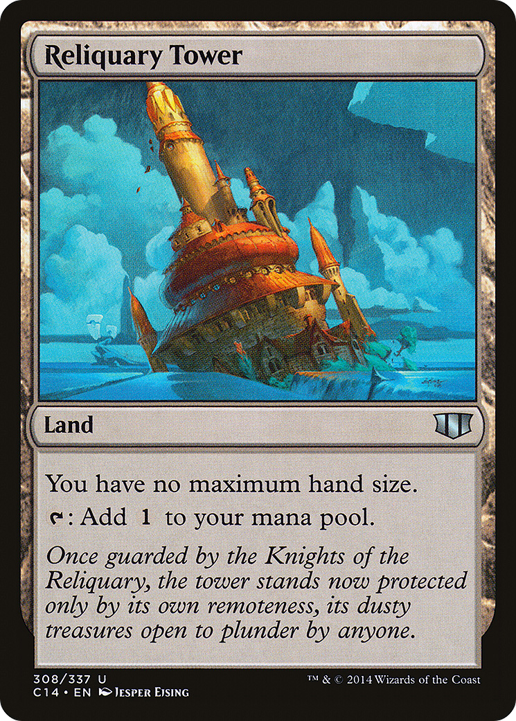 Image of Reliquary Tower (C14-308) - Commander 2014