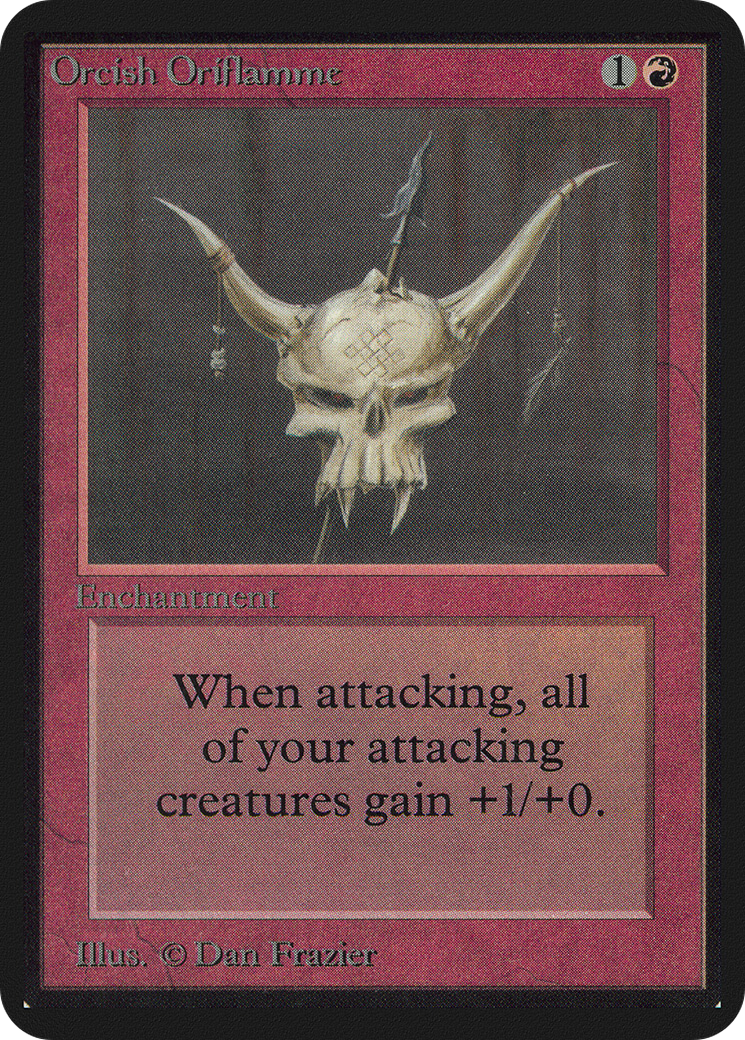 Image of Orcish Oriflamme (LEA-) - Limited Edition Alpha