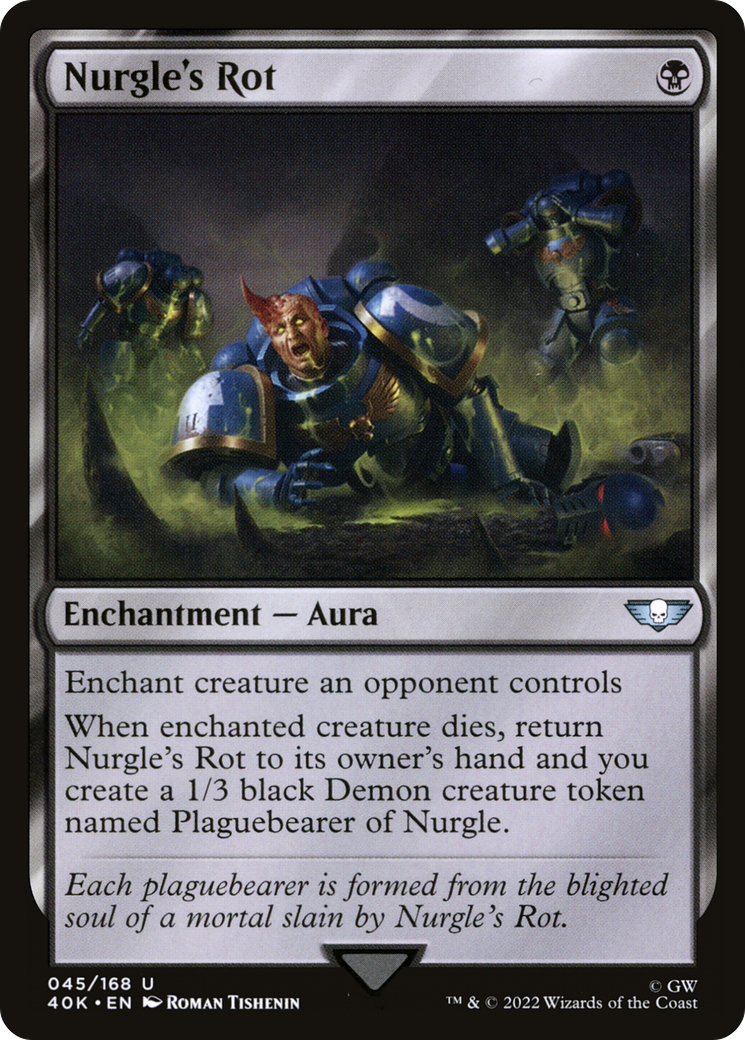 Image of Nurgle's Rot (40K-045) - Warhammer 40,000 Commander