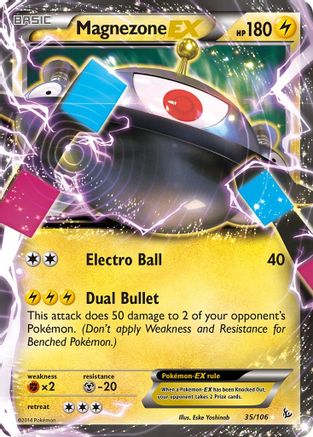 Image of Magnezone EX 035/106  - Holofoil XY  Flashfire - Ultra Rare