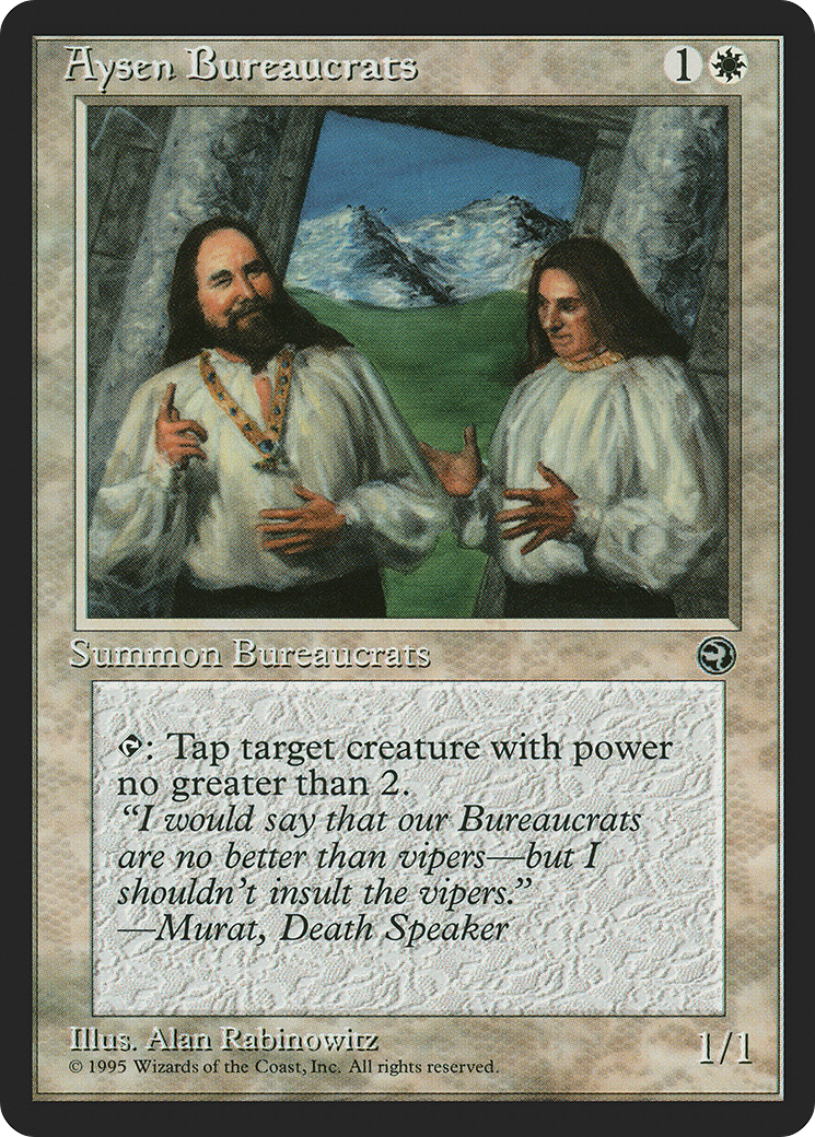 Image of Aysen Bureaucrats (HML-) - Homelands