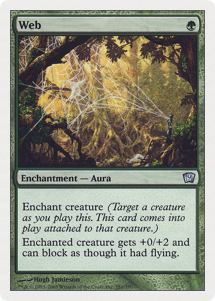 Image of Web (9ED-281★) - 9th Edition Foil