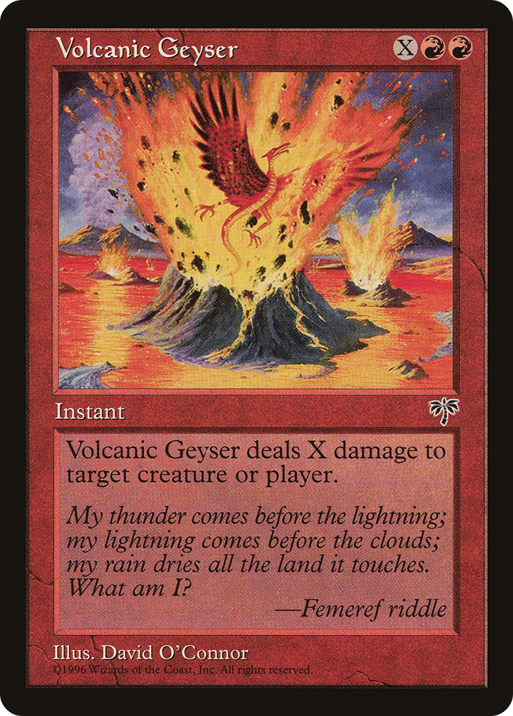 Image of Volcanic Geyser (MIR-) - Mirage
