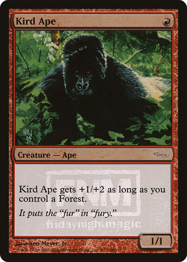 Image of Kird Ape (FNM-009) - Friday Night Magic 2005 Foil