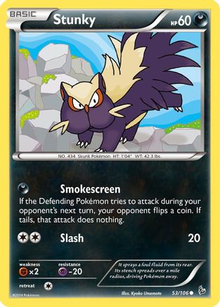 Image of Stunky (53) 053  XY  Flashfire - Common