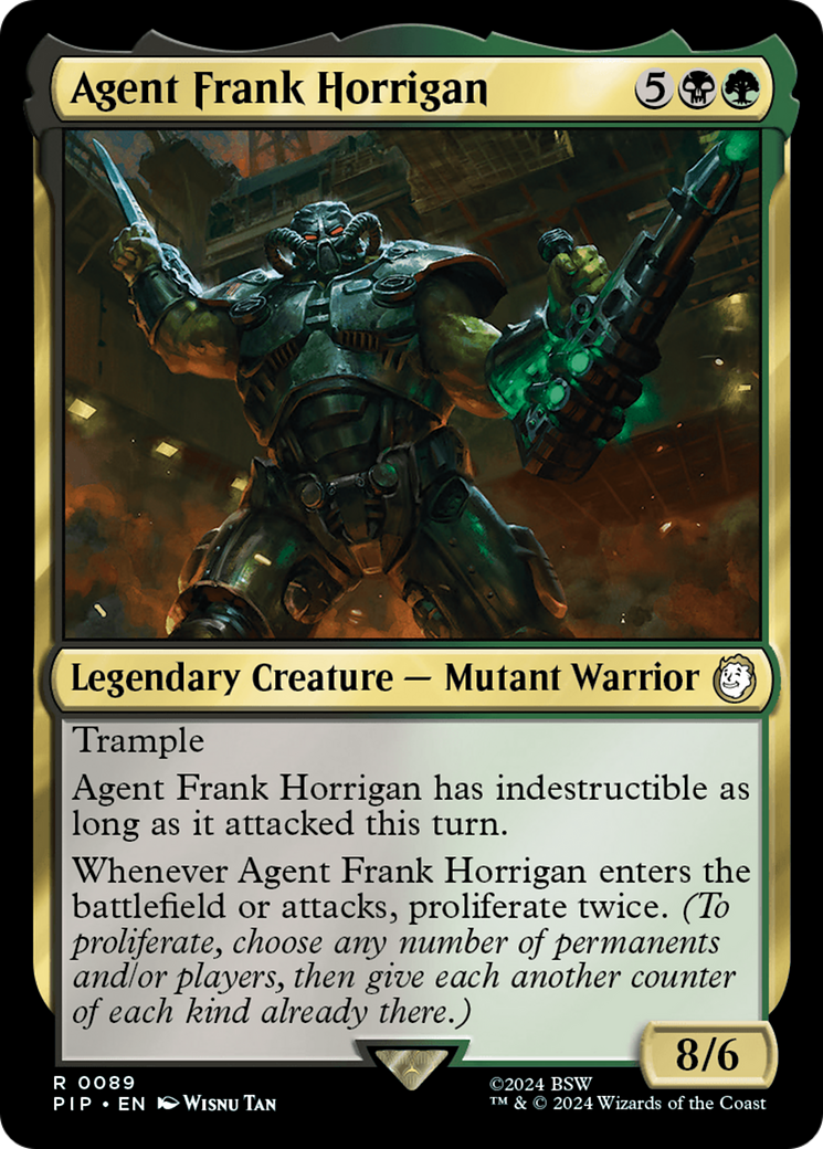 Image of Agent Frank Horrigan (PIP-089) - Fallout Foil