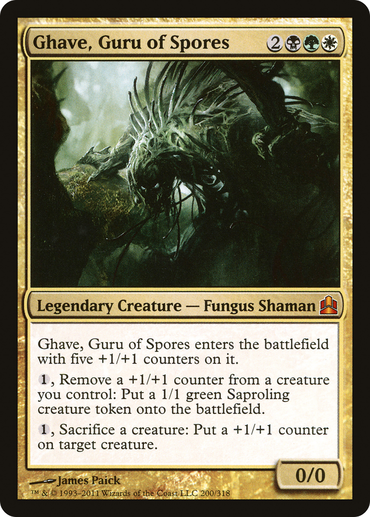Image of Ghave, Guru of Spores (CMD-200) - Commander 2011