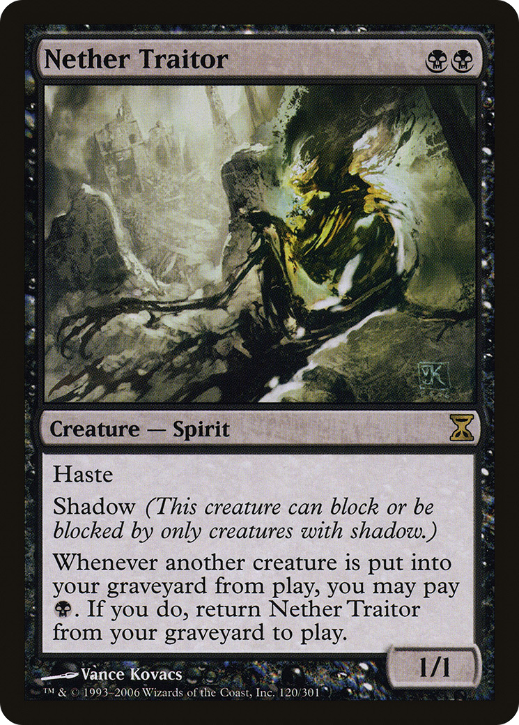 Image of Nether Traitor (TSP-120) - Time Spiral