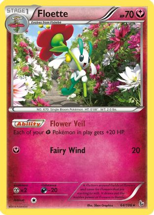 Image of Floette (64) 064  XY  Flashfire - Rare