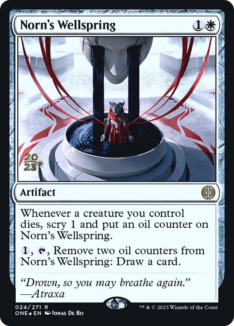 Image of Norn's Wellspring (PRE-024) - Phyrexia: All Will Be One Promos Foil