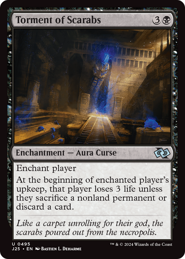 Image of Torment of Scarabs (J25-495) - Foundations Jumpstart