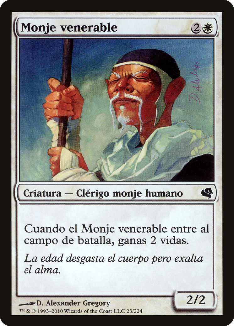 Image of Venerable Monk (Spanish) - 