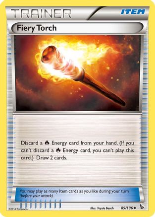 Image of Fiery Torch 089/106  XY  Flashfire - Uncommon